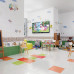 Плитка декор Нефрит Керамика Kids Sky белая 400x1000x8 мм