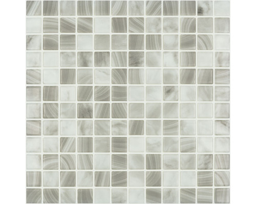 Стеклянная мозаика Nature 5700 Pearl River MT 25x25