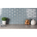 Керамическая мозаика Brick & Metro Metro Bluish-Grey Glossy 45x145