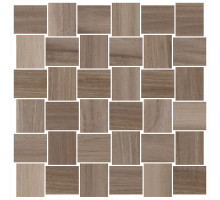 Мозаика керамическая 60007221 OPUS MOSAICO INTRECCIO Cenere (5x5) 30х30 см