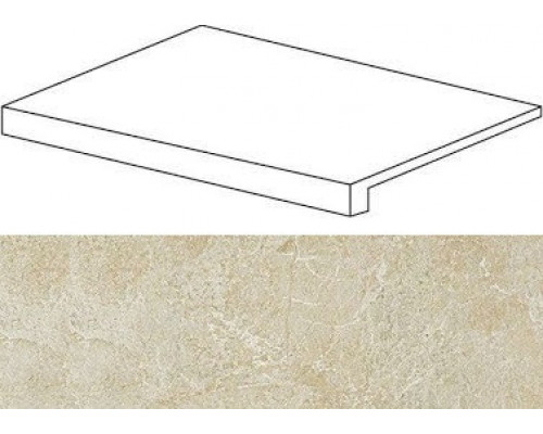 Force Ivory Scalino Frontale 33x120 /Форс Айвори Ступень 33х120