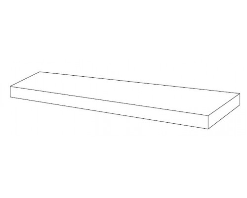Volcano Bianco Scalino Angolare Dx 33X120 /Волкано Бьянко Ступень Угловая Пр 33X120