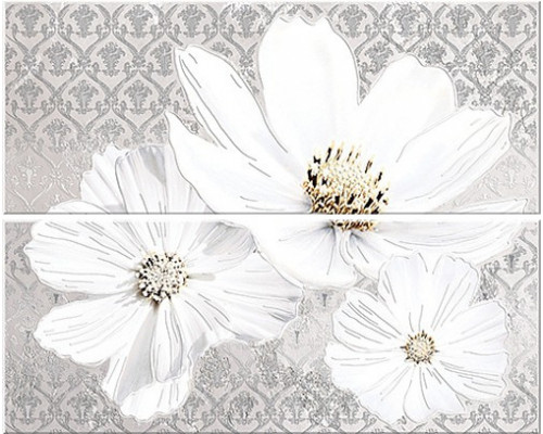 Sfumato Grey Decor Set "Floret"