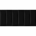 Плитка облицовочная Cersanit Evolution рельеф кирпичи черная 440x200x8,5 мм