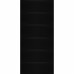 Плитка облицовочная Cersanit Evolution рельеф кирпичи черная 440x200x8,5 мм