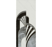 Плитка декор Gracia Ceramica Noir белая 600x250x10 мм