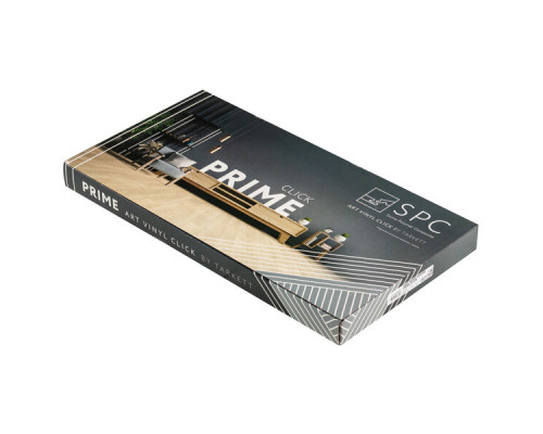 Плитка кварцвиниловая Tarkett Prime Click Pale Biege замковая 1,74 кв.м 3,85 мм с фаской