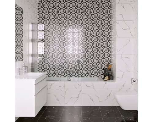 Керамогранит Grasaro Classic Marble черный 400х400х8 мм