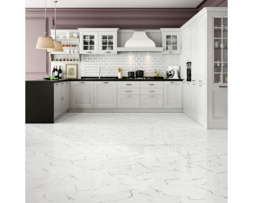Керамогранит Grasaro Classic Marble черный 400х400х8 мм
