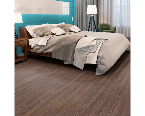 Плитка LVT Tarkett Lounge Henry дуб темный клеевая 2,09 кв.м 3 мм с микрофаской