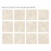 Керамогранит матовый Relief 60x60 MYSTICAL CHARM CREMA 60x60 MATT RELIEF