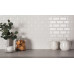 Керамическая мозаика Brick & Metro Metro White Glossy 45x95