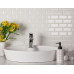 Керамическая мозаика Brick & Metro Metro White Glossy 45x95