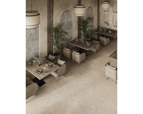 Керамогранит матовый Relief 60x60 MYSTICAL CHARM CREMA 60x60 MATT RELIEF