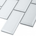Керамическая мозаика Brick & Metro Metro White Glossy 45x95