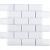 Керамическая мозаика Brick & Metro Metro White Glossy 45x95