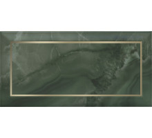 OSC27519077 Декор Сеттиньяно зелёный глянцевый 9,9х20