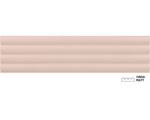 Плитка керамическая настенная 28531 COSTA NOVA ONDA Pink Stony Matt 5x20 см