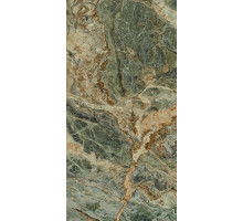 SG593502RAD Панно Риальто Нобиле 1 зелёный лаппатированный обрезной 119,5х238,5