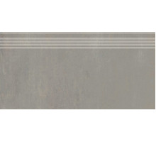 SG640120RGR Ступень Гварди серый светлый матовый обрезной 30х60